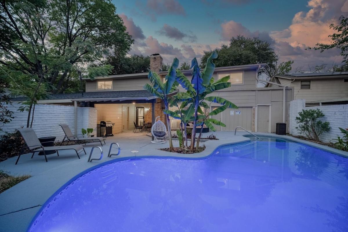 Stunning 5Br 2Ba Holiday Home With Private Pool And Cinema Dallas Eksteriør billede